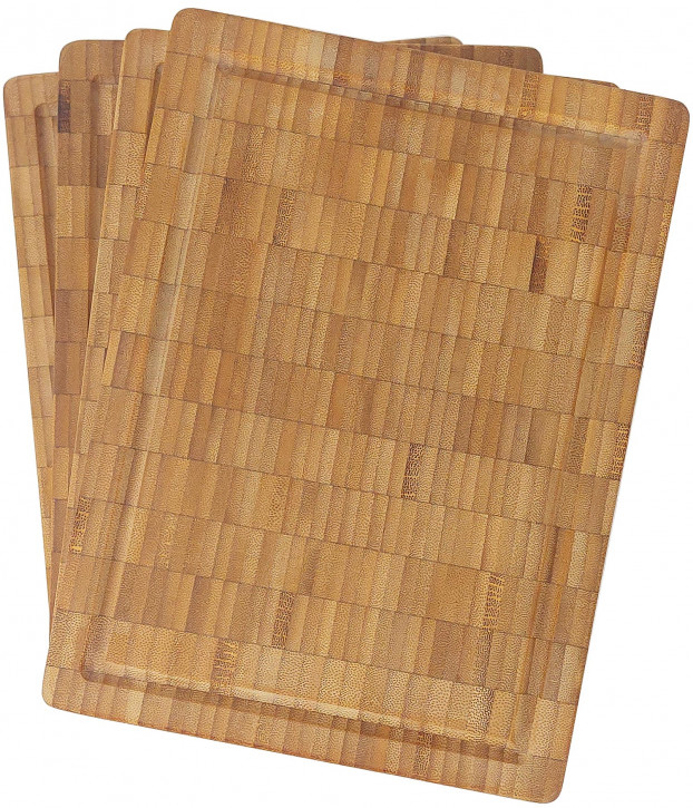 Frühstücksbrettchen Hirnholz S Set 4tlg.