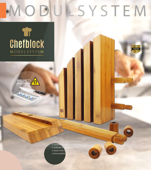 Chefblock Modulsystem Komponenten