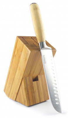 Santoku Messer Bambus